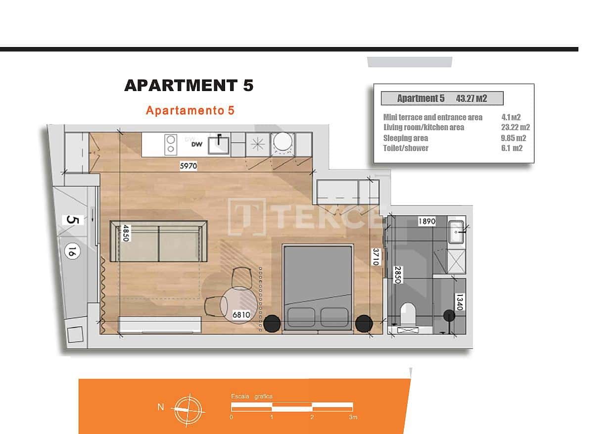 1 chambre Appartement à vendre à Torrevieja - 160 000 € (Ref: 9848888)