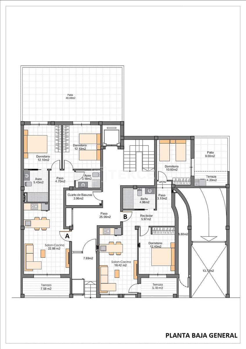 2 chambre Appartement à vendre à Lo Pagan avec piscine - 260 000 € (Ref: 9856300)