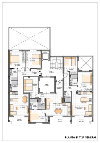2 chambre Appartement à vendre à Lo Pagan, San Pedro del Pinatar avec piscine - 260 000 € (Ref: 9856301)