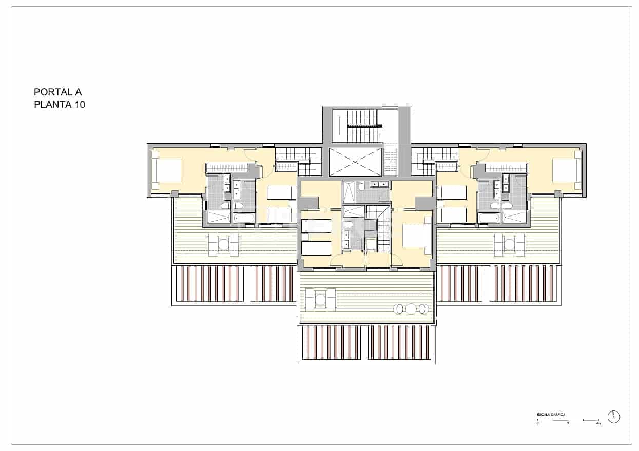 2 Zimmer Wohnung zu verkaufen in Calpe / Calp mit Pool - 398.000 € (Ref: 9872312)