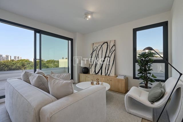 3 sypialnia Mieszkanie na sprzedaż w Pueblo, Calpe / Calp z basenem garażem - 432 000 € (Ref: 9872313)