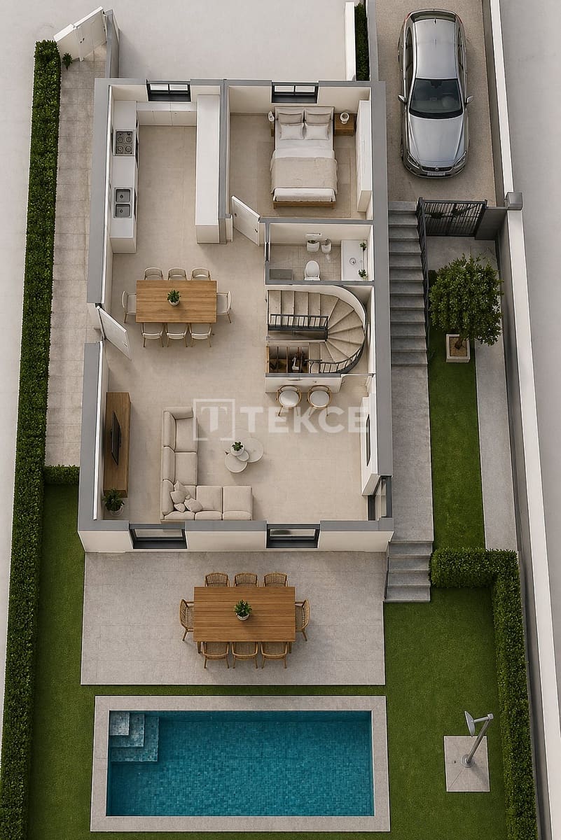 4 bedroom Villa for sale in Mazarron with pool - € 299,000 (Ref: 9883869)