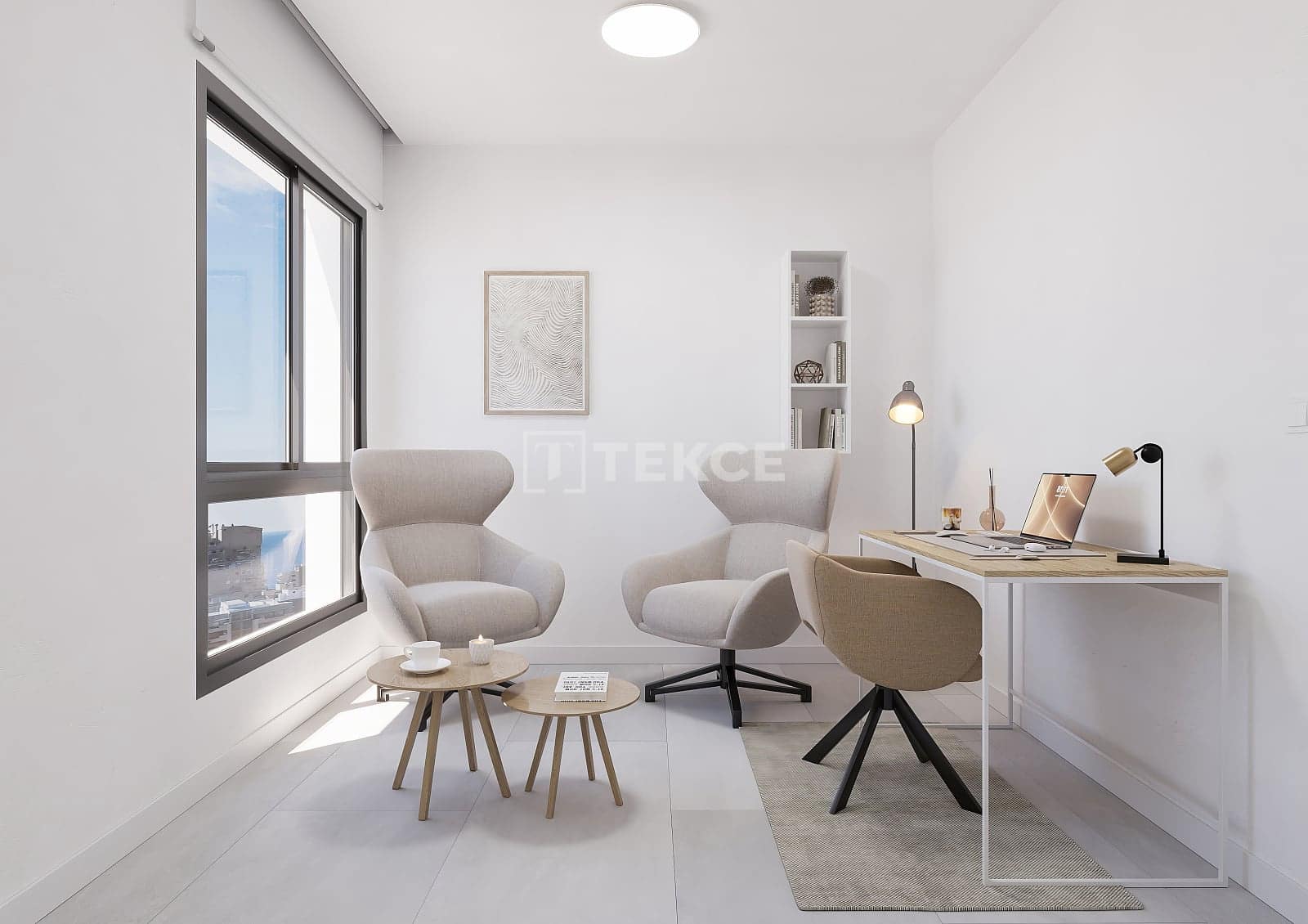 2 Zimmer Wohnung zu verkaufen in Calpe / Calp mit Pool - 632.000 € (Ref: 9889618)