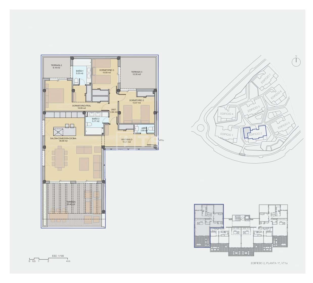 3 soveværelse Lejlighed til salg i Casares med swimmingpool - € 469.000 (Ref: 9893593)