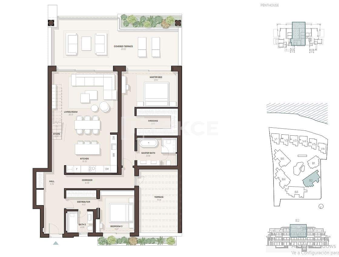 3 soverom Leilighet til salgs i Estepona med svømmebasseng - € 3 250 000 (Ref: 9909859)