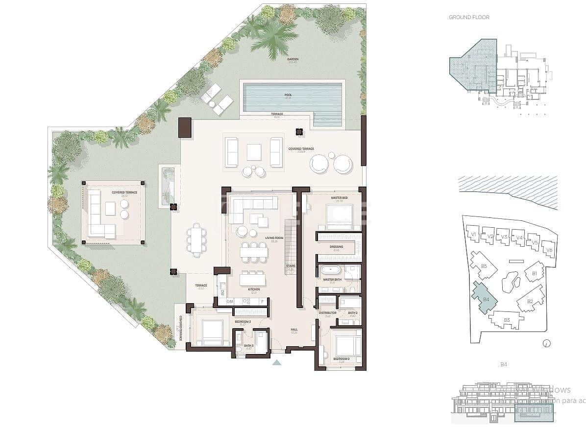 4 soverom Leilighet til salgs i Estepona med svømmebasseng - € 3 500 000 (Ref: 9909860)