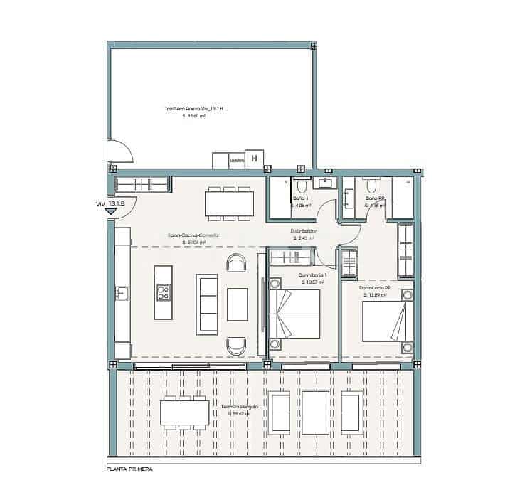2 bedroom Flat for sale in El Paraiso with pool - € 865,000 (Ref: 9909862)