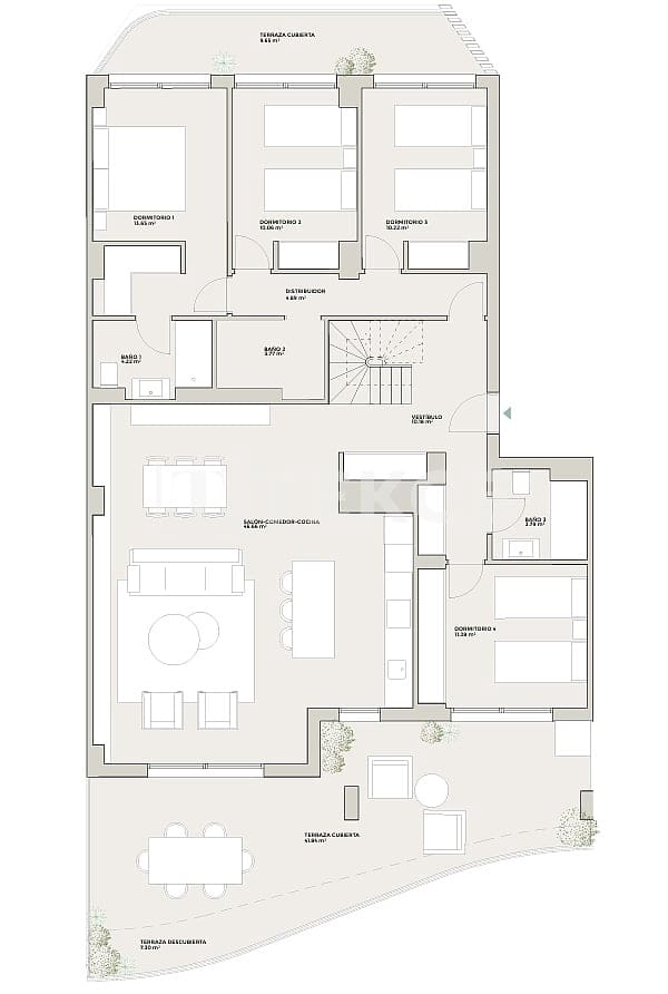 1 makuuhuone Asunto myytävänä paikassa Torremolinos mukana uima-altaan - 412 000 € (Ref: 9915104)