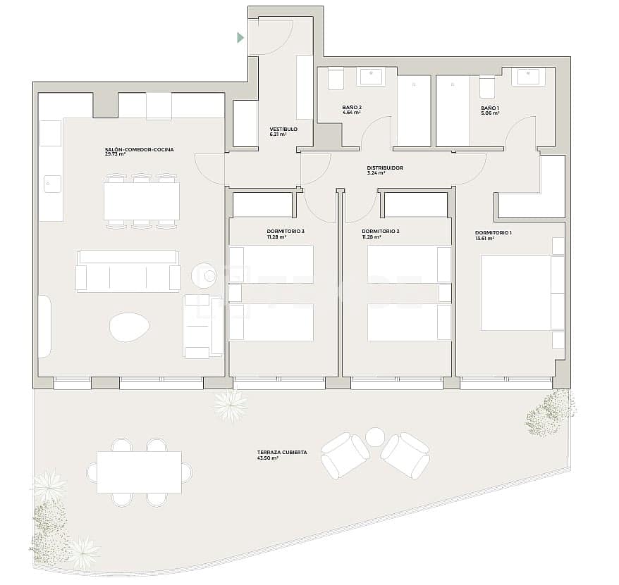 3 soverom Leilighet til salgs i Torremolinos med svømmebasseng - € 645 000 (Ref: 9915108)