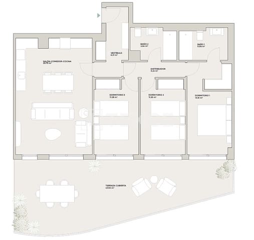 3 soverom Leilighet til salgs i Torremolinos med svømmebasseng - € 645 000 (Ref: 9915108)