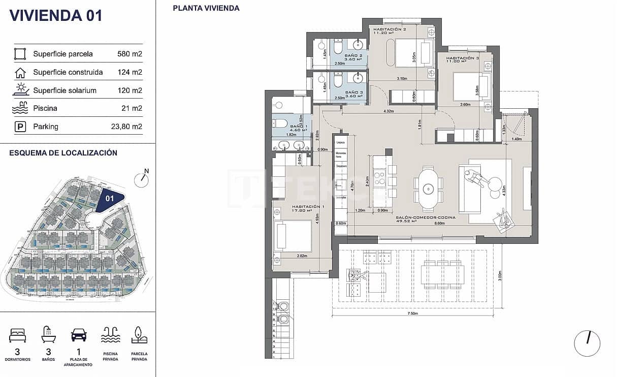 3 bedroom Villa for sale in Muchamiel / Mutxamel with pool - € 570,000 (Ref: 9915114)