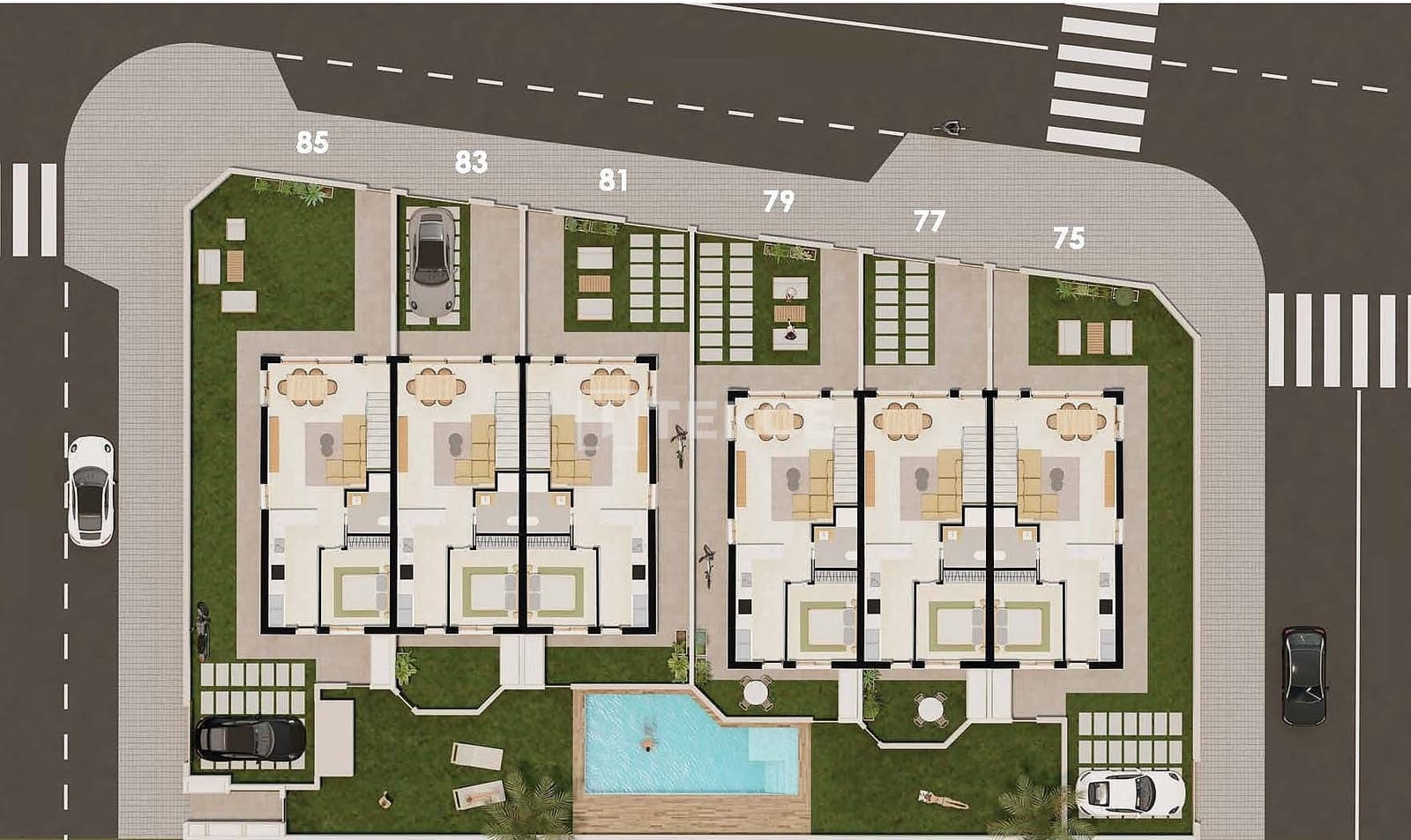 3 sypialnia Willa na sprzedaż w Pilar de la Horadada z basenem - 355 000 € (Ref: 9919185)
