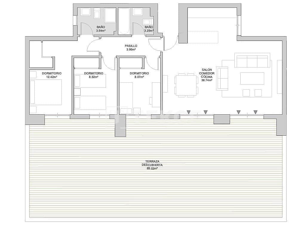 1 soveværelse Lejlighed til salg i Las Lagunas de Mijas med swimmingpool - € 239.000 (Ref: 9950870)