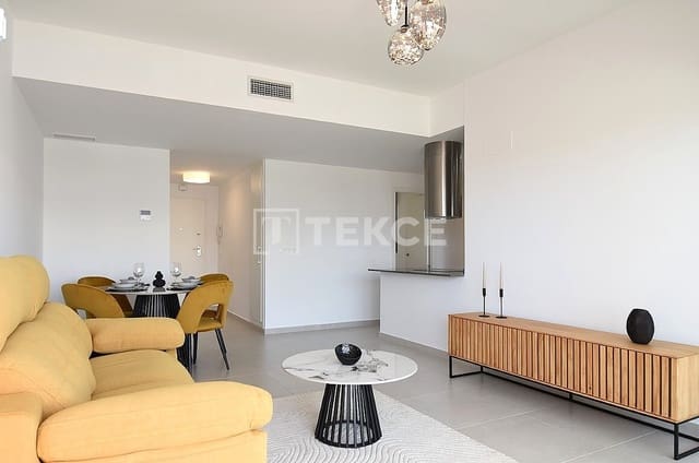 2 makuuhuone Asunto myytävänä paikassa Los Dolses, Orihuela mukana uima-altaan - 287 000 € (Ref: 9950877)
