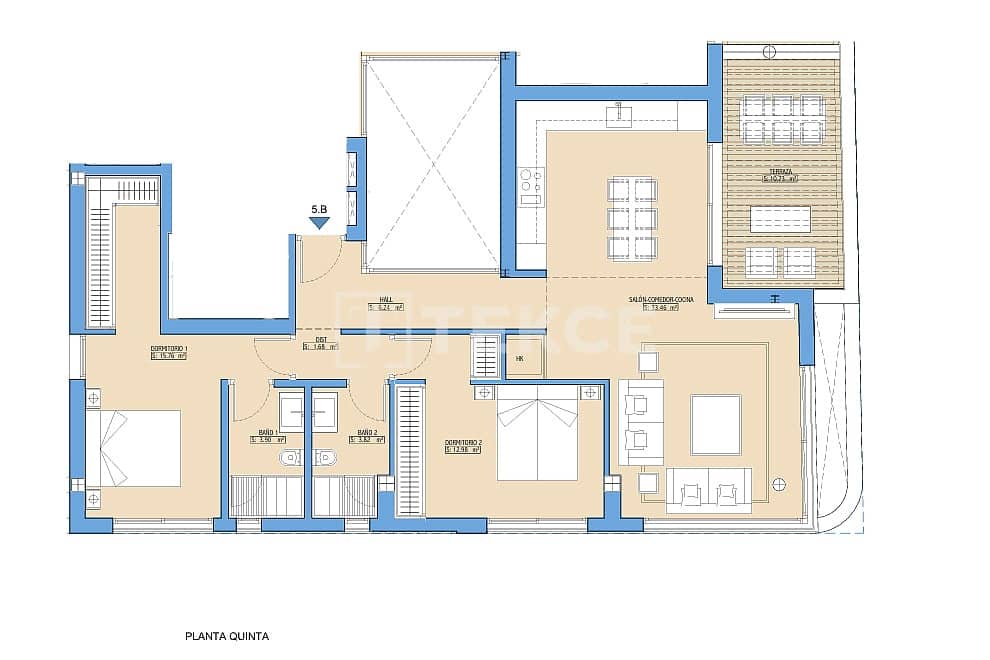 3 camera da letto Appartamento in vendita in Malaga citta con piscina - 980.000 € (Rif: 9958943)
