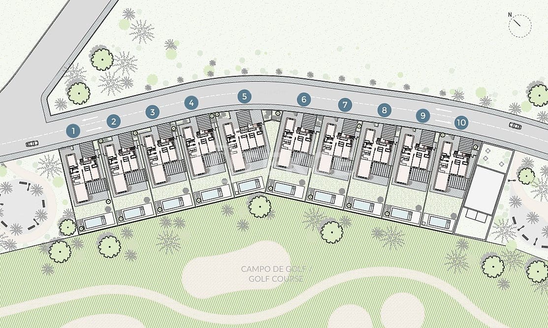 Chalet de 3 habitaciones en Corvera en venta con piscina - 482.000 € (Ref: 9961821)
