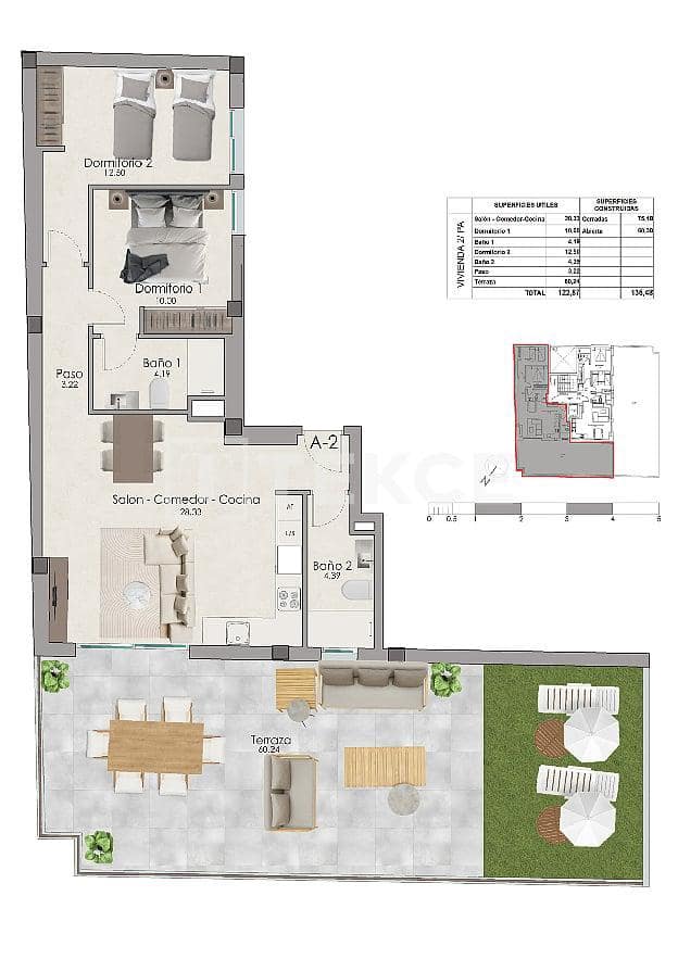 3 soverom Leilighet til salgs i Santa Pola med svømmebasseng - € 248 000 (Ref: 9964565)