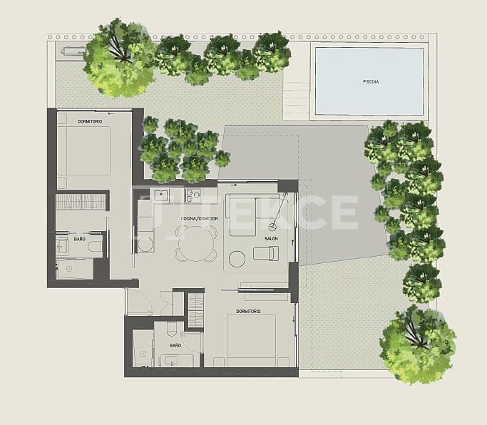 1 sovrum Lägenhet till salu i Torremolinos med pool - 377 000 € (Ref: 9965981)