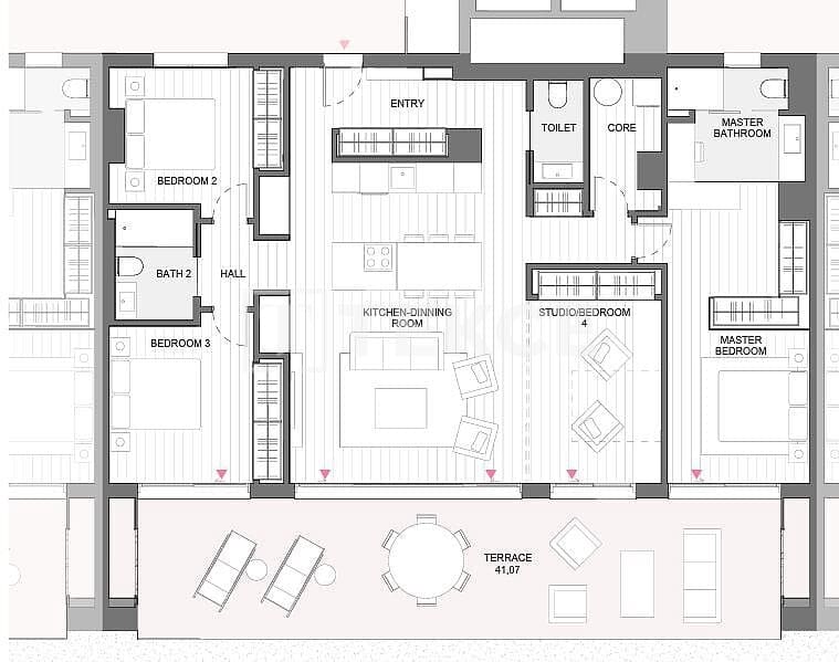 3 sovrum Lägenhet till salu i Fuengirola med pool - 988 000 € (Ref: 9981817)