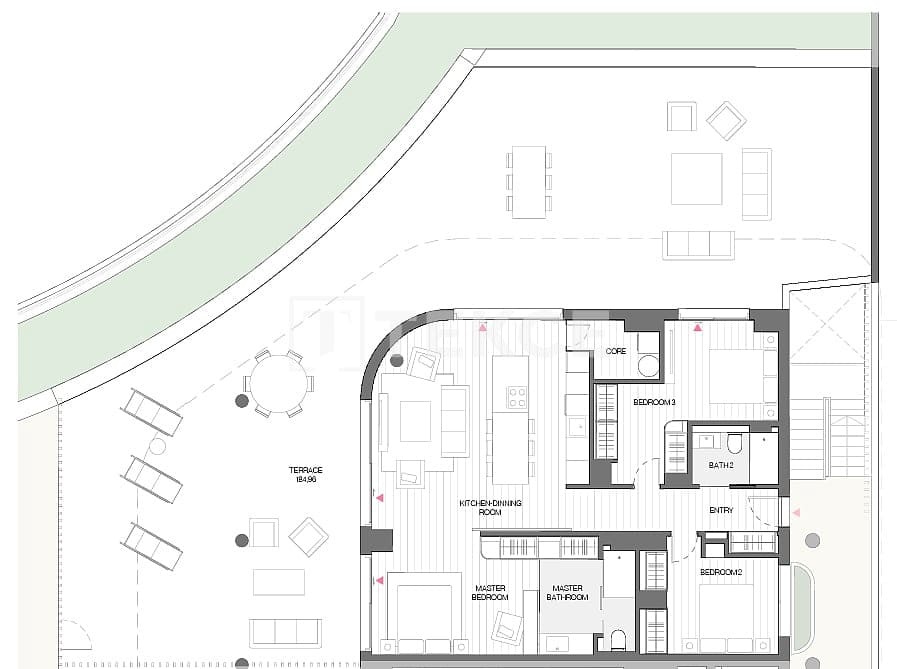 3 sovrum Lägenhet till salu i Fuengirola med pool - 988 000 € (Ref: 9981817)