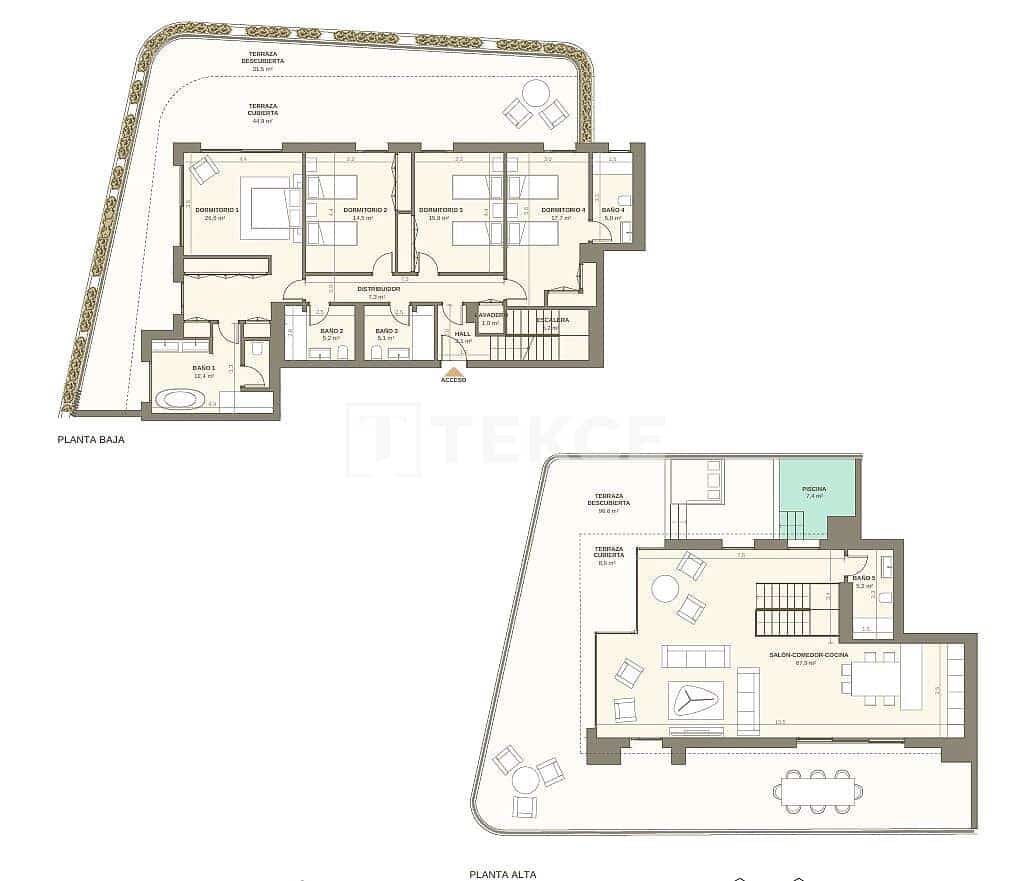 4 makuuhuone Asunto myytävänä paikassa San Pedro de Alcantara mukana uima-altaan - 2 955 000 € (Ref: 9984171)
