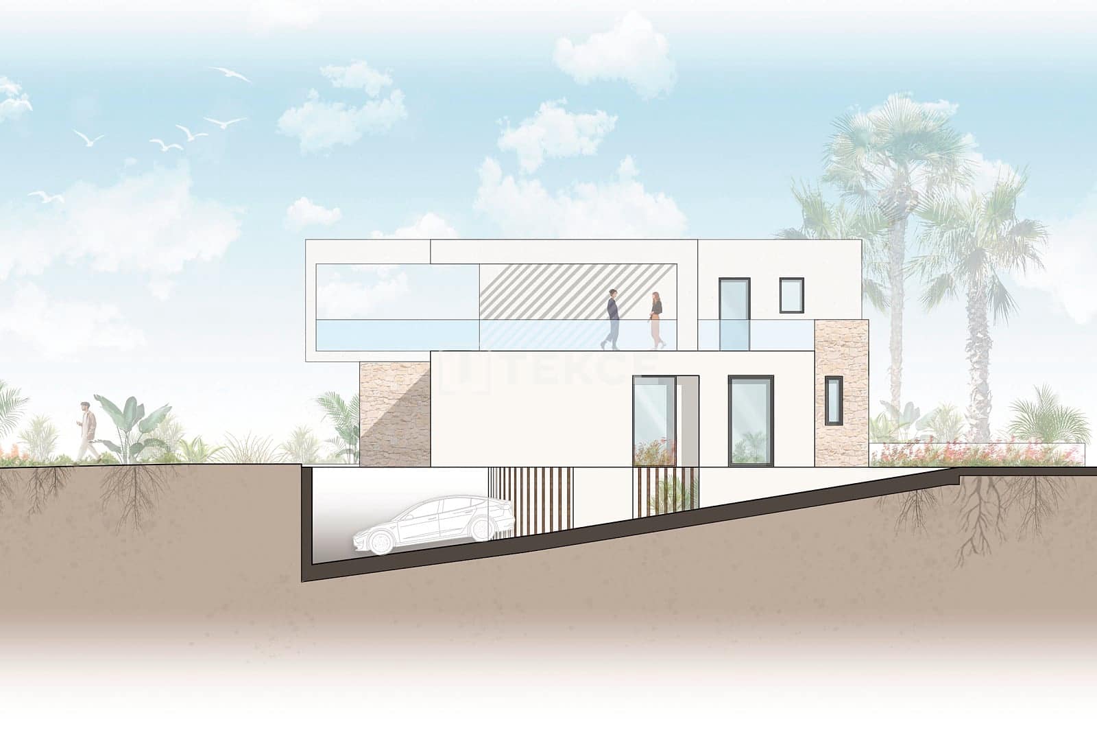 4 makuuhuone Huvila myytävänä paikassa Monforte del Cid mukana uima-altaan - 2 250 000 € (Ref: 9990082)