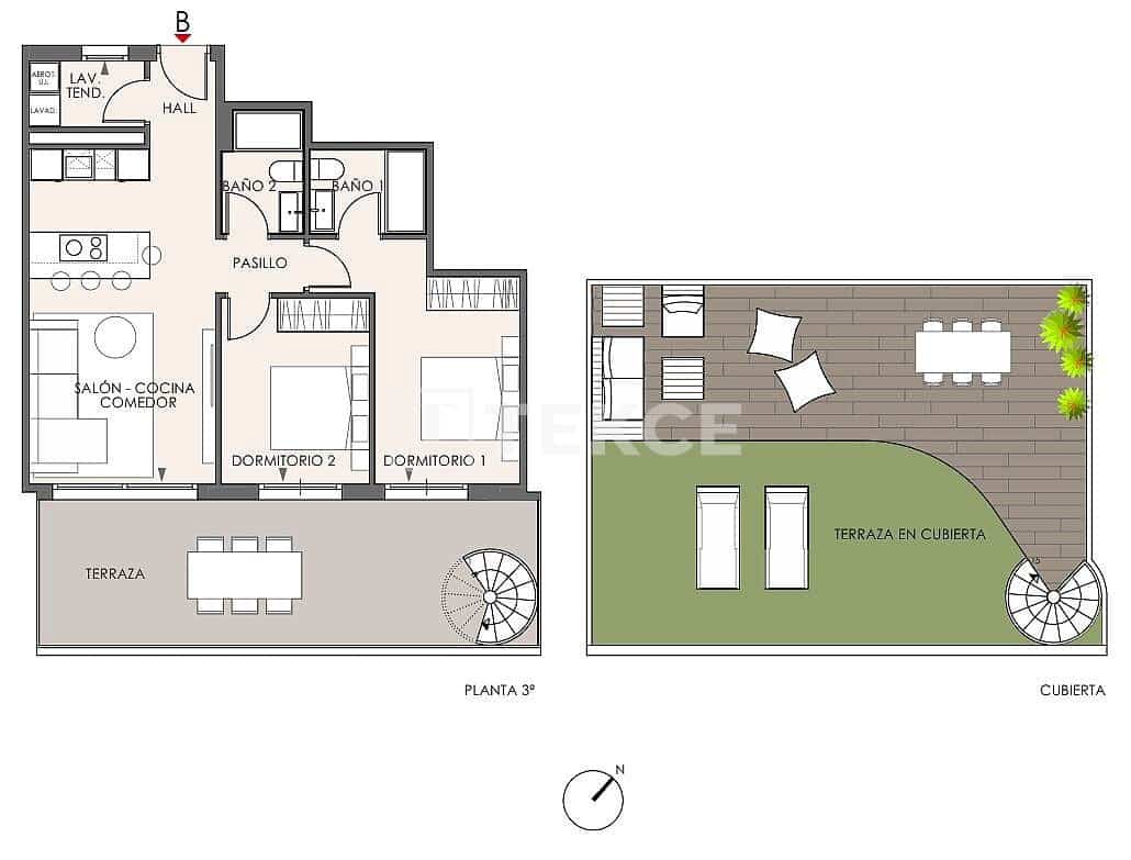 2 soveværelse Lejlighed til salg i Fuengirola med swimmingpool - € 452.000 (Ref: 9990086)