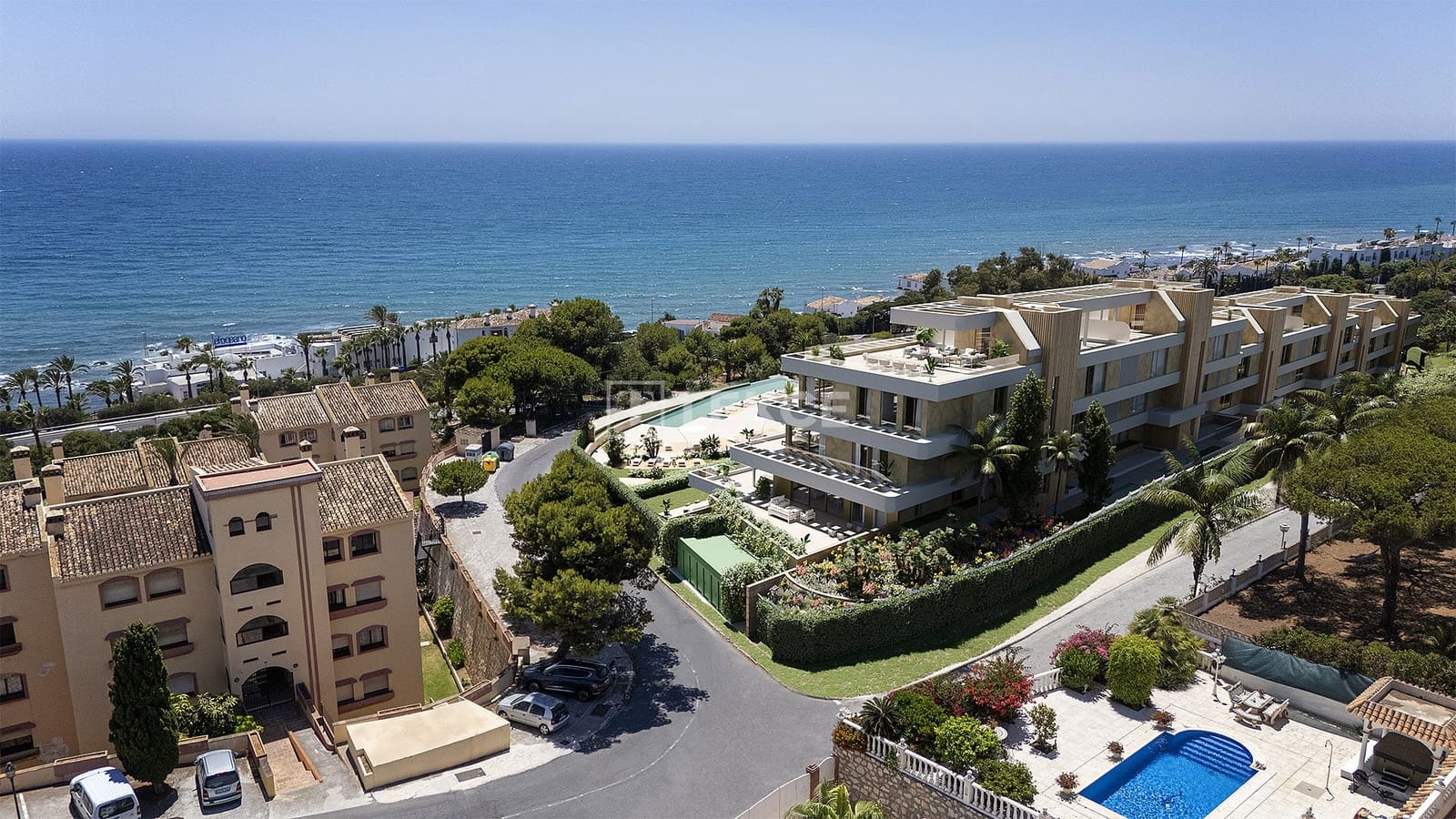 2 chambre Appartement à vendre à Miraflores avec piscine - 1 095 000 € (Ref: 9996499)