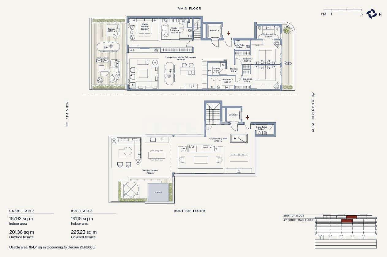 3 soveværelse Lejlighed til salg i Estepona med swimmingpool - € 2.500.000 (Ref: 9997943)