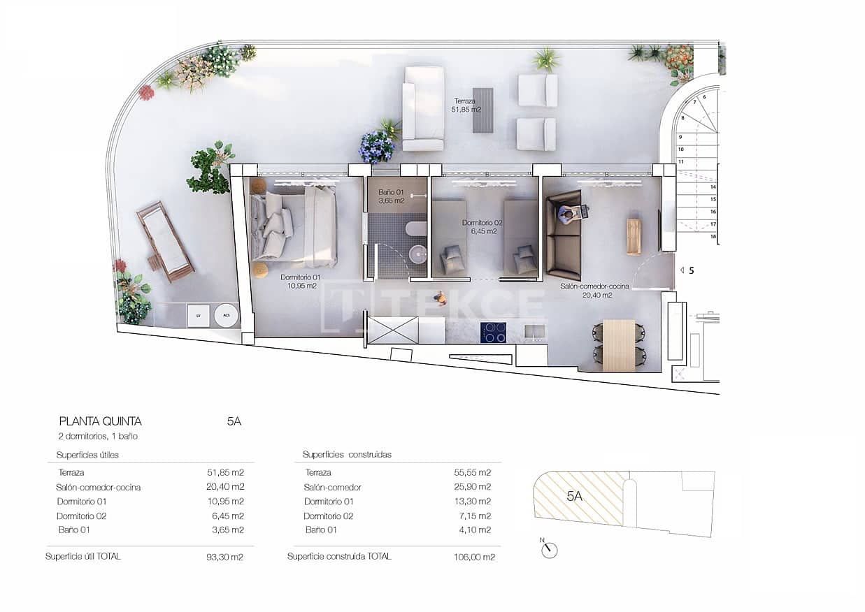 2 chambre Appartement à vendre à Torrevieja avec piscine - 459 000 € (Ref: 9997947)