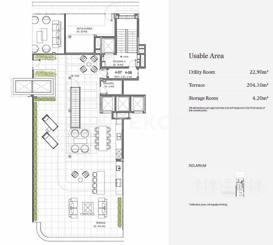 4 makuuhuone Asunto myytävänä paikassa Estepona mukana uima-altaan - 4 150 000 € (Ref: 9997949)