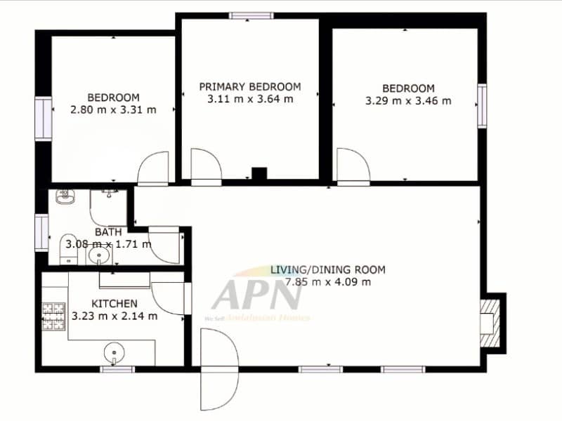 3 soveværelse Finca/Landehus til salg i Alora med swimmingpool - € 254.000 (Ref: 7519242)