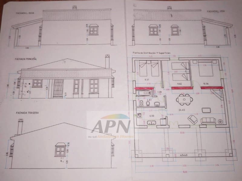 3 soveværelse Finca/Landehus til salg i Alora med swimmingpool - € 254.000 (Ref: 7519242)