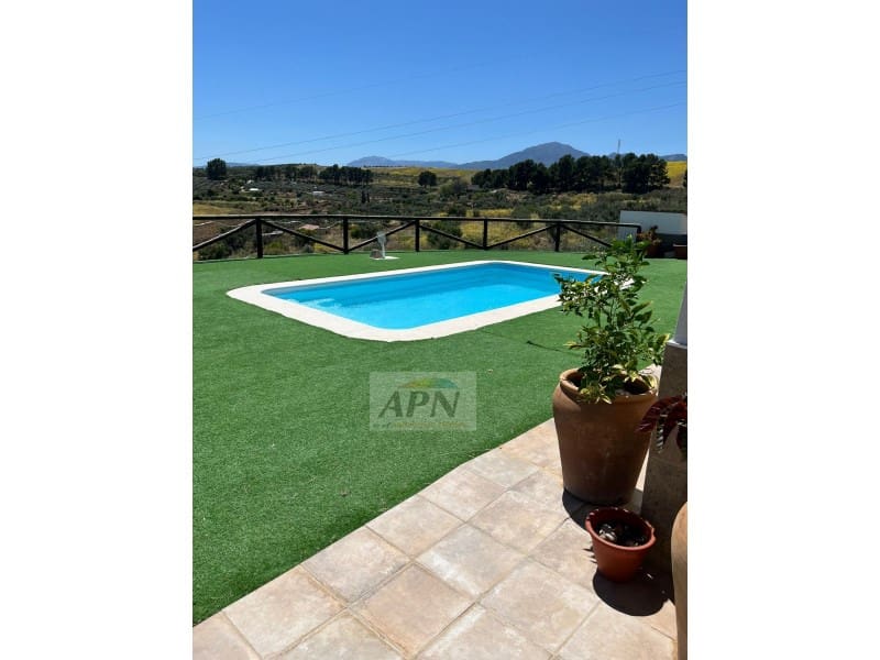 Finca/Maison de Campagne de 3 chambres à louer à Pizarra avec piscine - 1 400 € (Ref: 9001155)