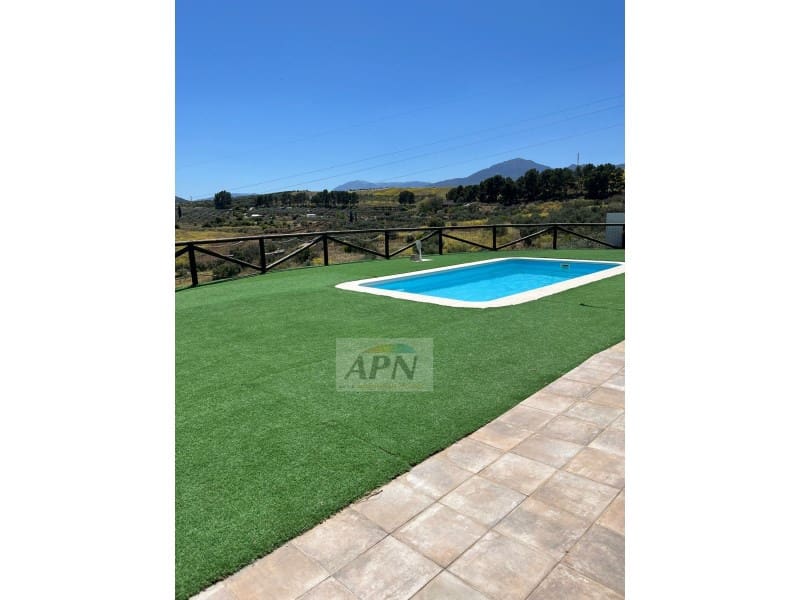 Finca/Maison de Campagne de 3 chambres à louer à Pizarra avec piscine - 1 400 € (Ref: 9001155)