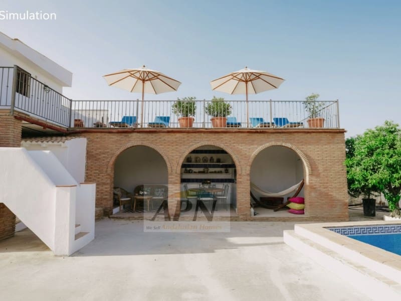 4 chambre Finca/Maison de Campagne à vendre à Alora avec piscine - 310 000 € (Ref: 9119036)