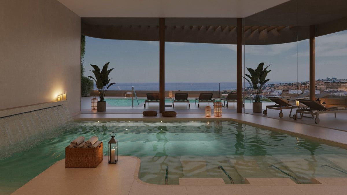 1 sypialnia Apartament na sprzedaż w La Cala de Mijas z basenem - 482 400 € (Ref: 10005813)