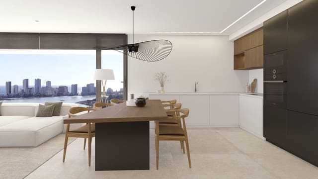 2 soveværelse Lejlighed til salg i Levante - Playa Fossa, Calpe / Calp med swimmingpool - € 668.400 (Ref: 10005820)