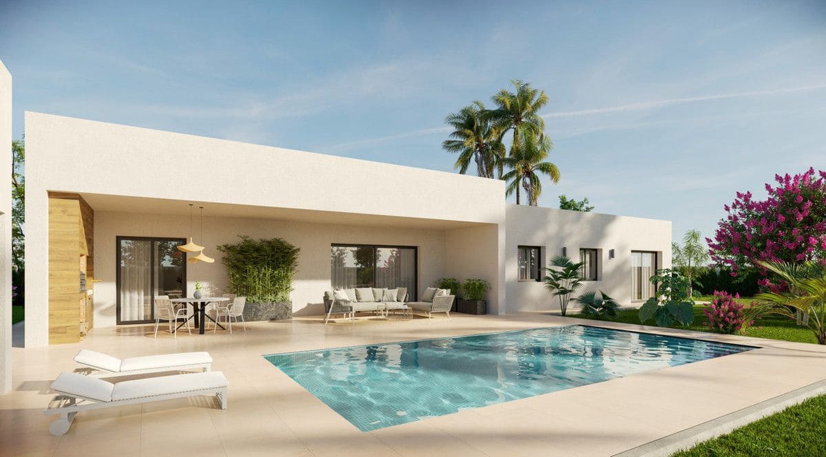 Chalet de 3 habitaciones en Aspe en venta con piscina - 481.000 € (Ref: 10005847)