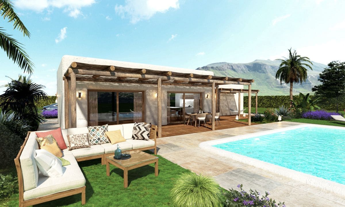 Chalet de 3 habitaciones en Aspe en venta con piscina - 481.000 € (Ref: 10005847)