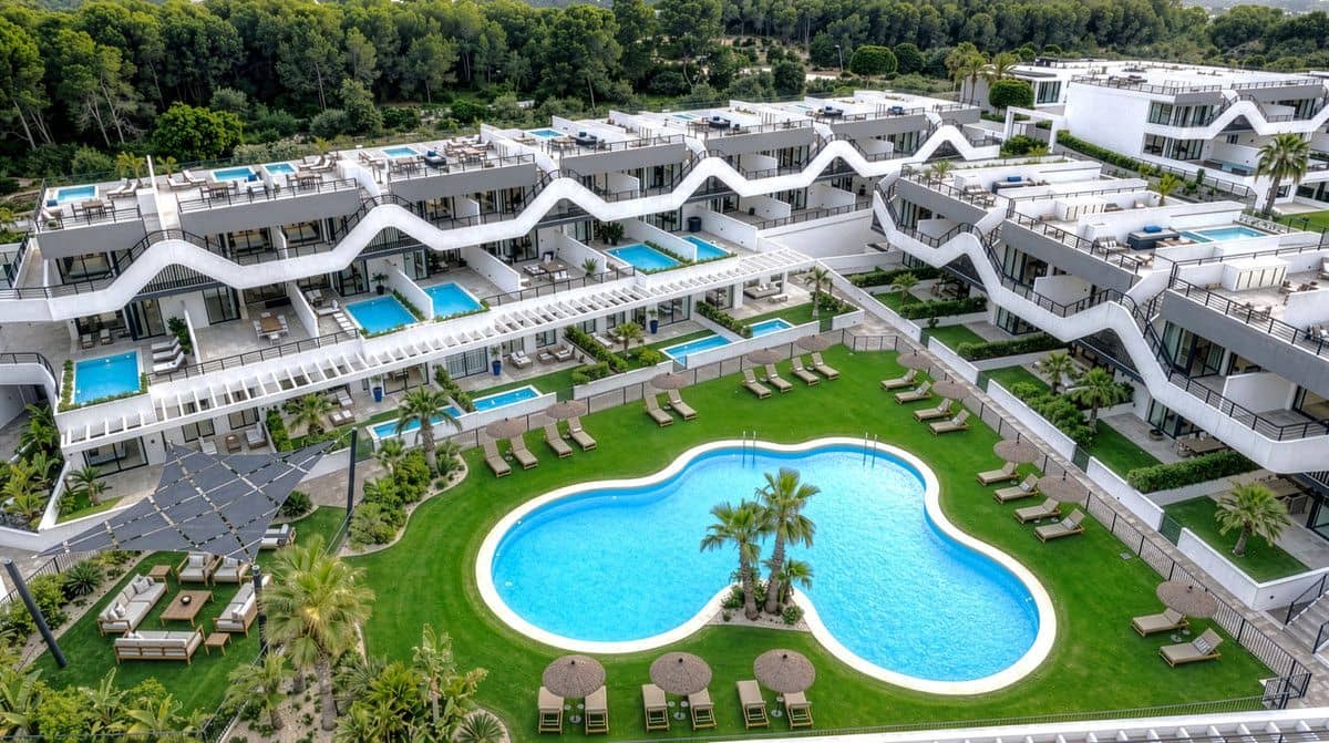 2 bedroom Apartment for sale in Alfaz del Pi / L'Alfas del Pi with pool - € 274,000 (Ref: 10005865)