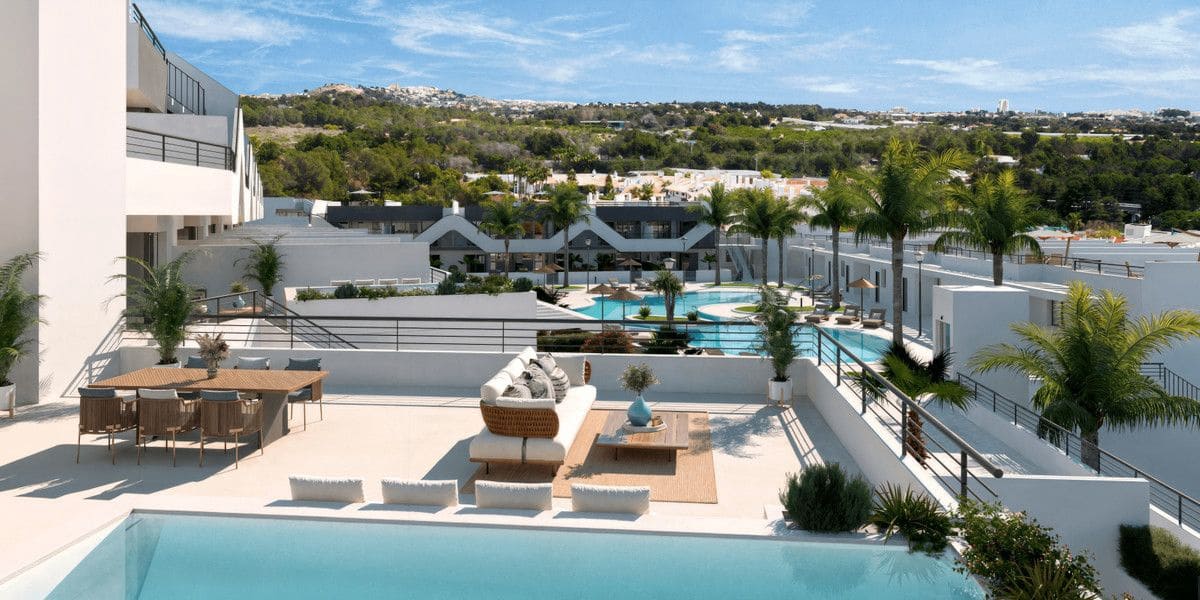 2 bedroom Apartment for sale in Alfaz del Pi / L'Alfas del Pi with pool - € 274,000 (Ref: 10005865)