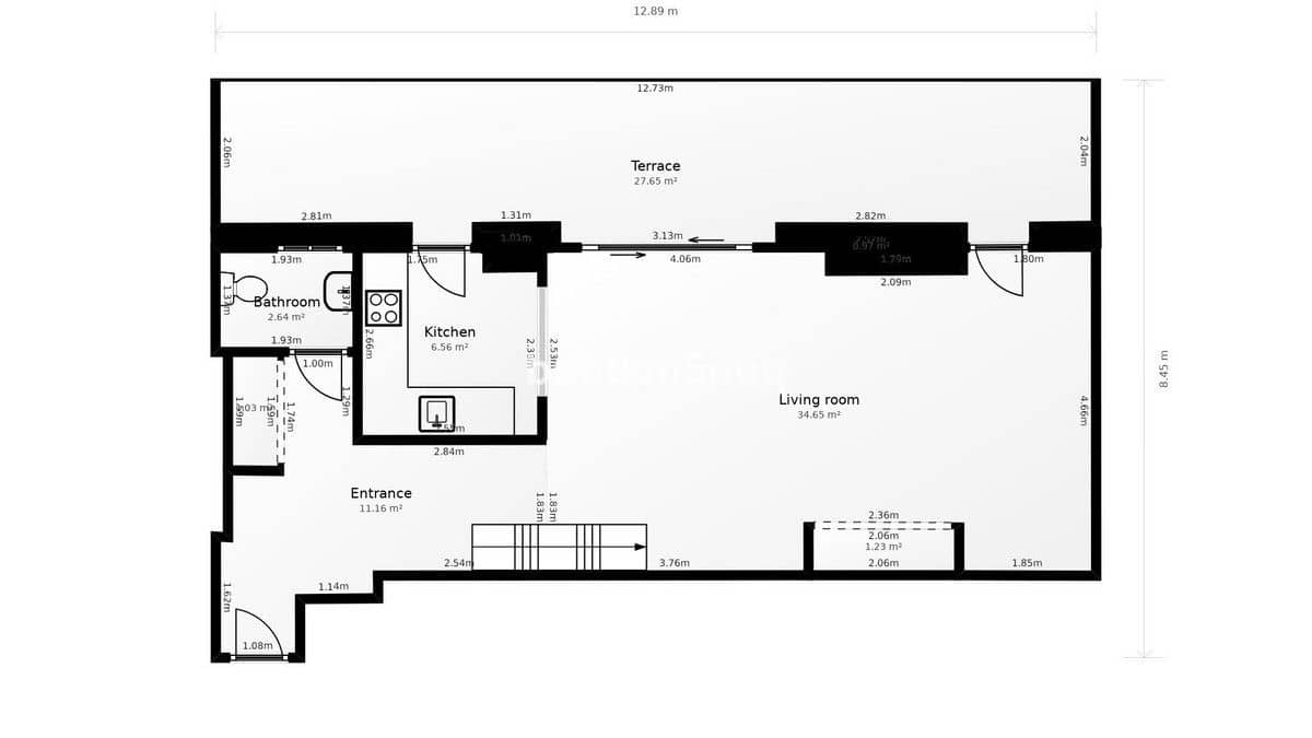 Apartamento de 2 habitaciones en Calpe / Calp en venta con piscina - 525.000 € (Ref: 10013558)