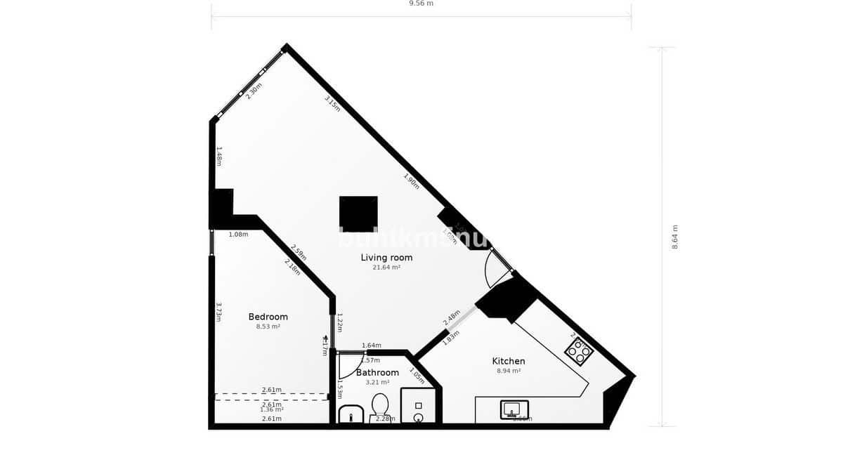 Apartamento de 1 habitación en Calpe / Calp en venta con piscina - 197.000 € (Ref: 10013559)