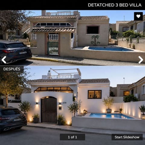 3 soveværelse Villa til salg i Algorfa med swimmingpool - € 329.000 (Ref: 10017779)
