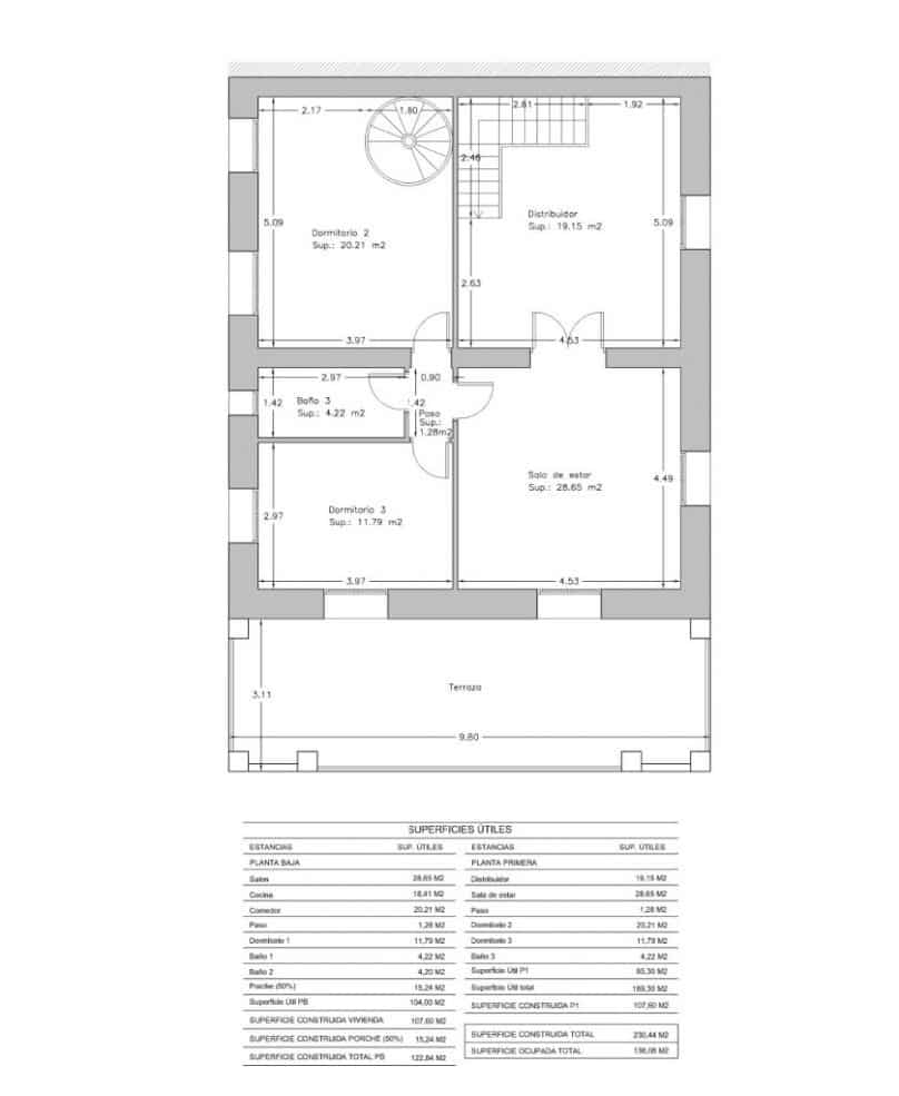 4 makuuhuone Huvila myytävänä paikassa Albatera - 320 000 € (Ref: 10017813)