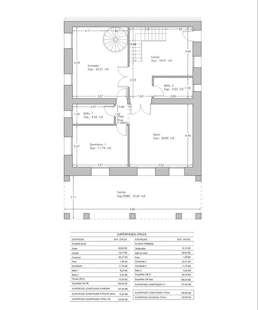 4 makuuhuone Huvila myytävänä paikassa Albatera - 320 000 € (Ref: 10017813)