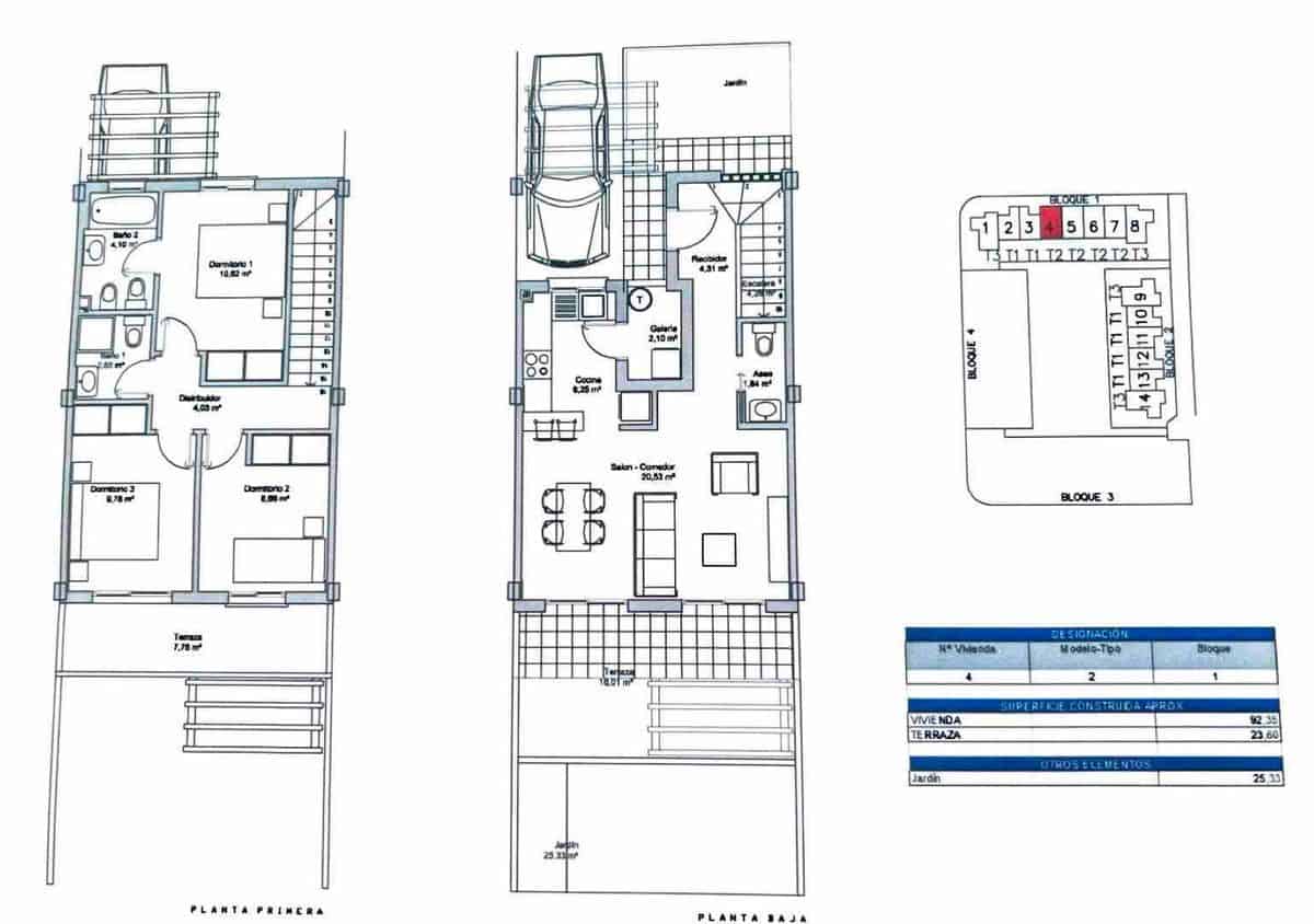 3 soverom Hus til salgs i Rojales med svømmebasseng - € 249 950 (Ref: 10017985)