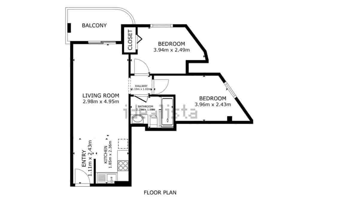 Apartamento de 2 habitaciones en Guardamar del Segura en venta con piscina - 172.900 € (Ref: 10022678)