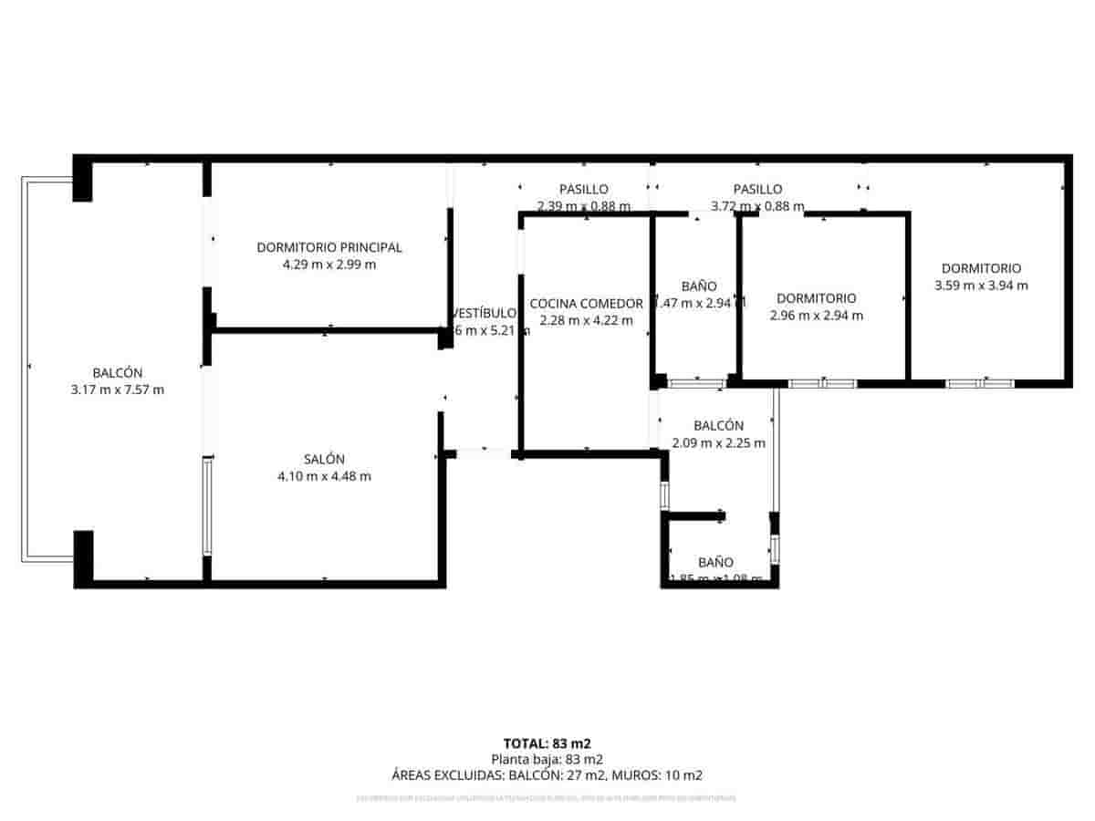 3 chambre Appartement à vendre à La Veleta - 169 000 € (Ref: 10022698)
